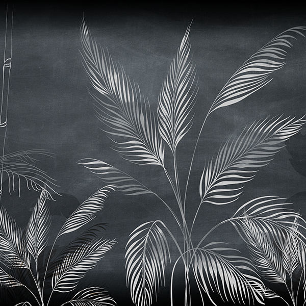 Fotojuostelė „Delicate Leaves”, pilkos spalvos