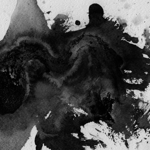 Black Blob sieninė tapyba