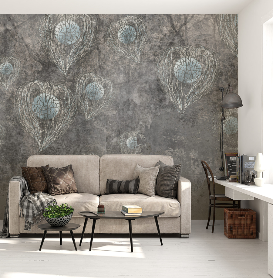 Sieninė tapyba Delicate Grey
