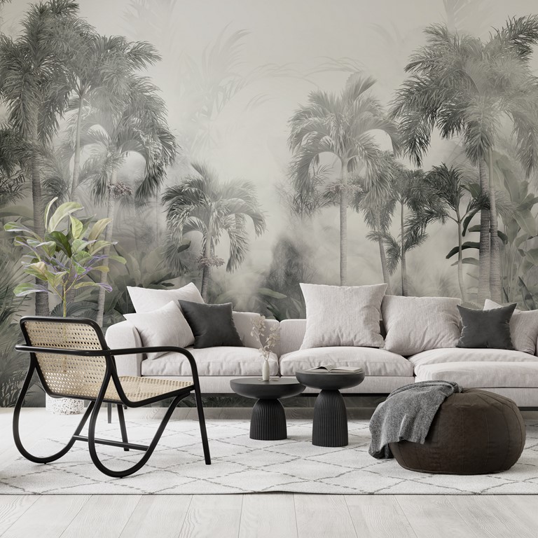 Freska "Tropics", baltas rūkas