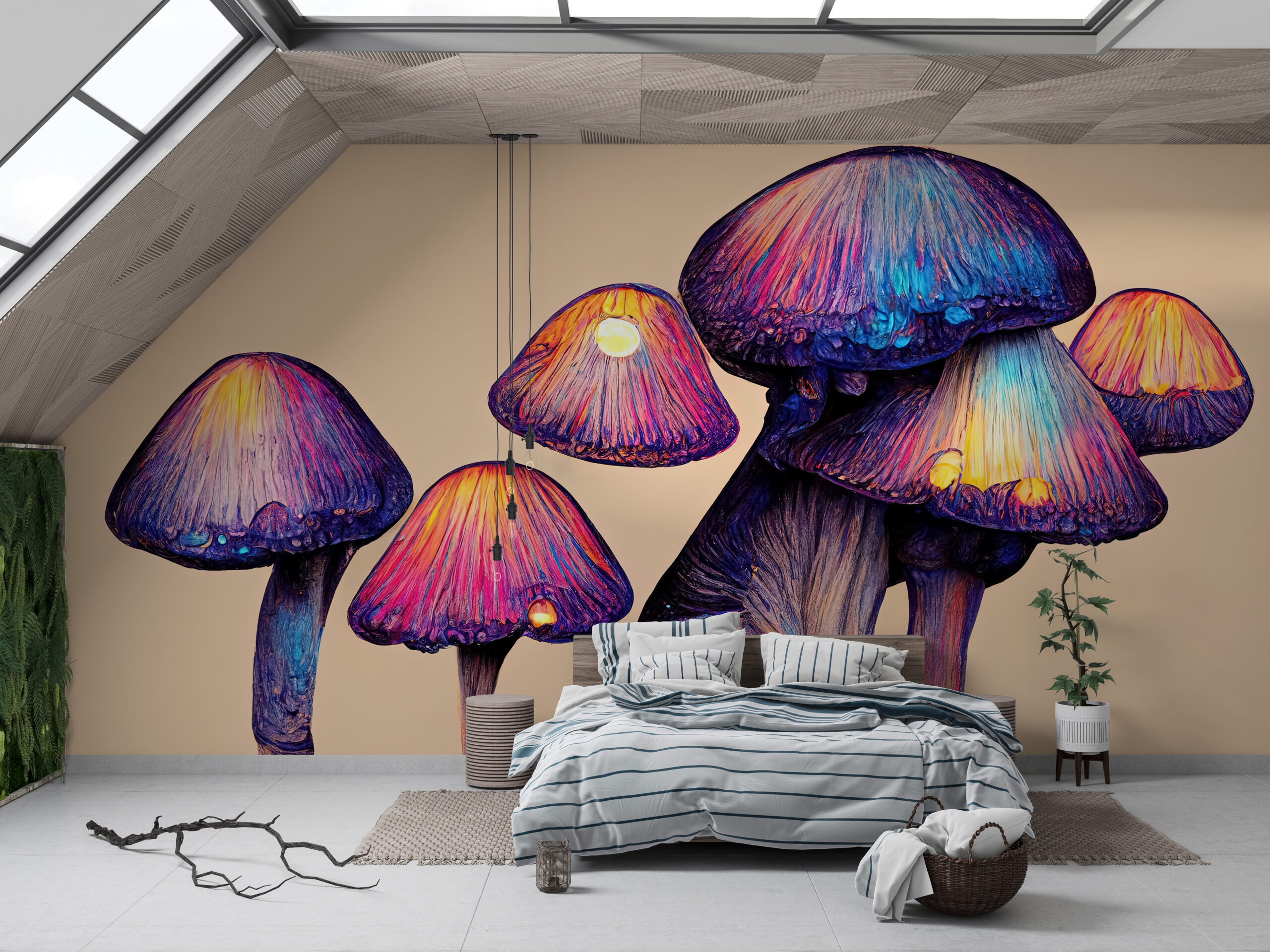 Freska "Galaxy Mushrooms