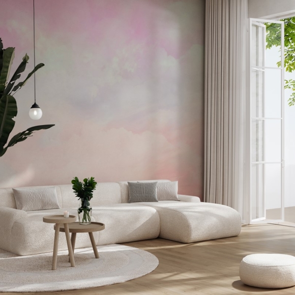 Fototapetai Rožiniai taikos rūkai