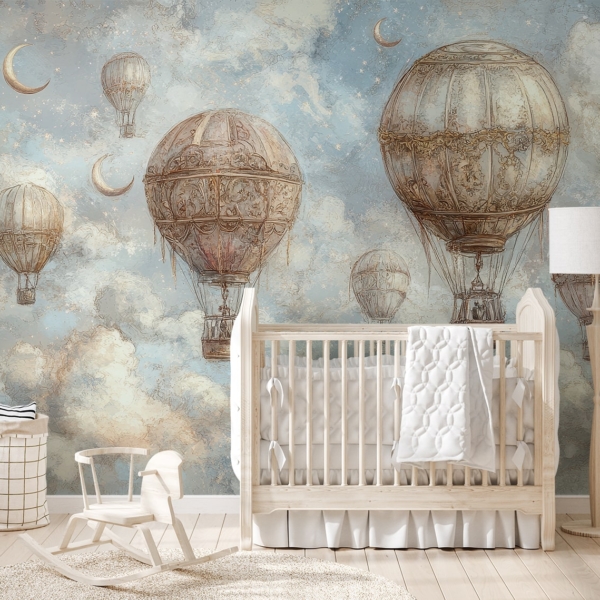 Fototapetai Balionų svajonių dangus