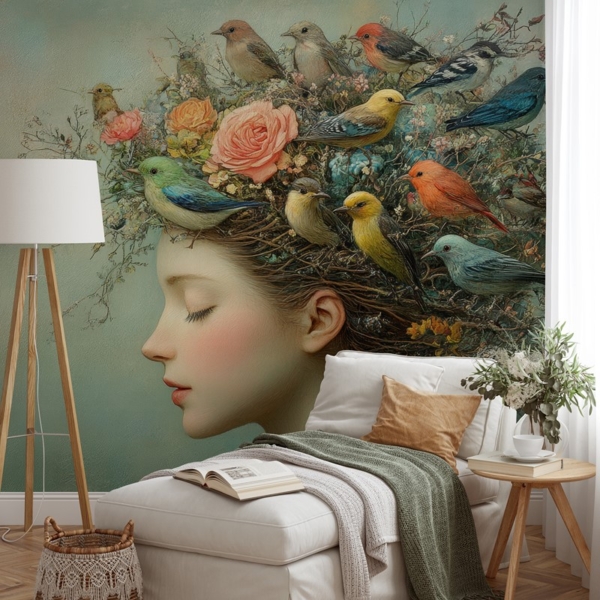 Fototapetai Paukščių ratas