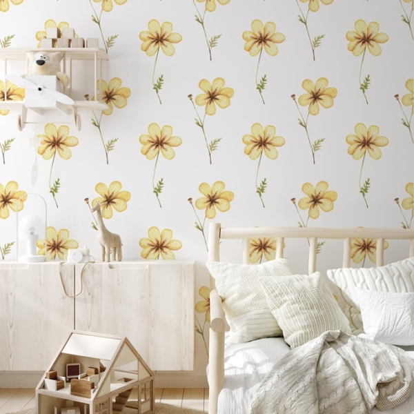 Fototapetai Geltonos gėlės