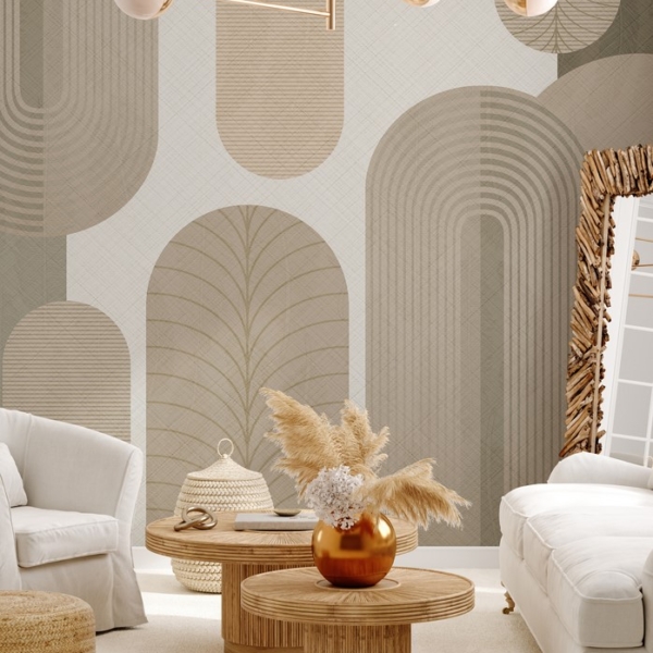 Fototapetai Smėlio spalvos arkos