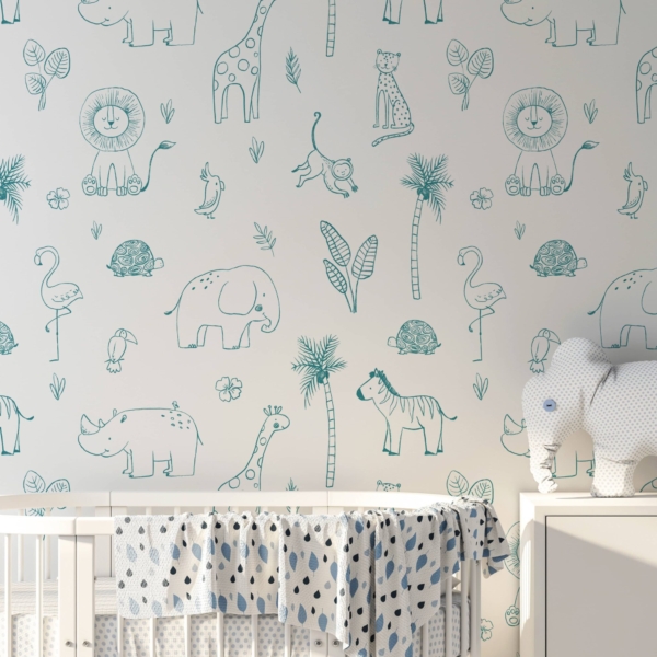 Fototapetai Džiunglės virvėje