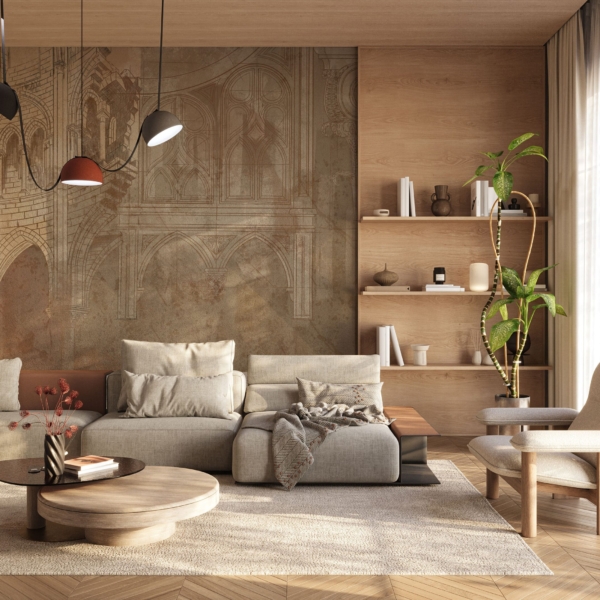 Fototapetai Gotikos kontūrai