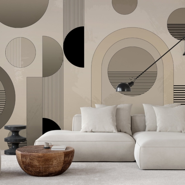 Fototapetai Tylos geometrija