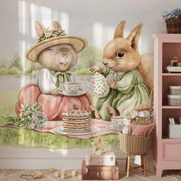 Fototapetai Miško popietės arbata