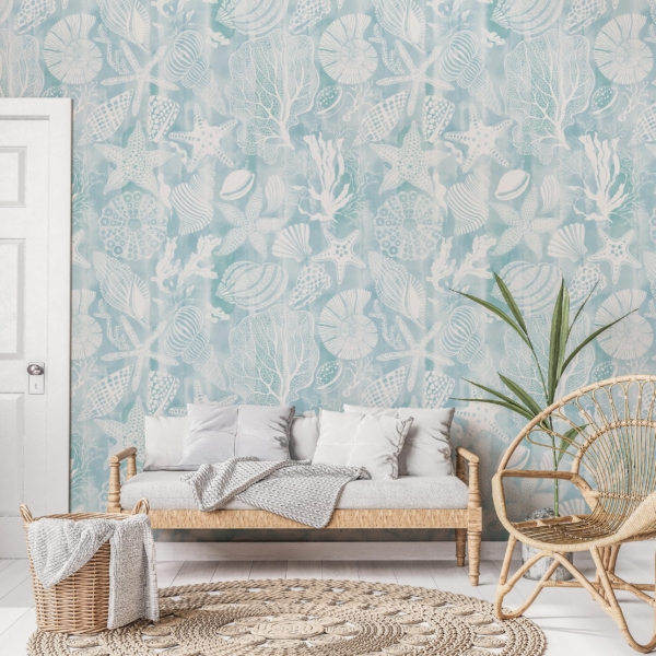 Fototapetai Jūros audinys