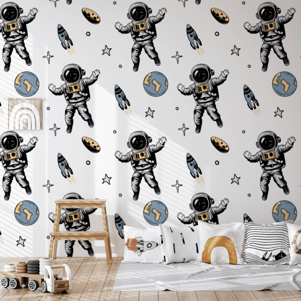 Fototapetai Mažieji astronautai