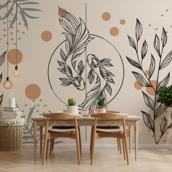 Fototapetai Žuvų šokis