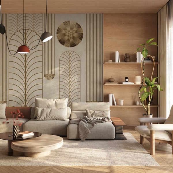 Fototapetai Glamūrinio stiliaus lankai