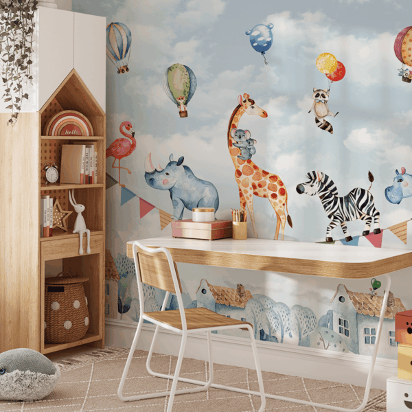 Fototapetai Balansuojantis safaris