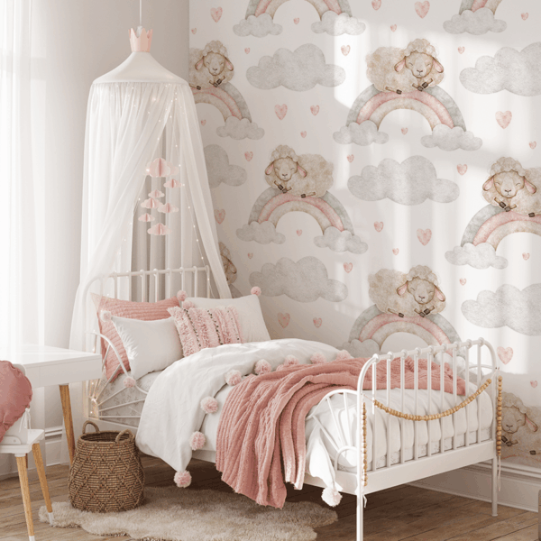 Fototapetai Ėriukai debesyse