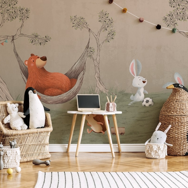 Fototapetai Draugų miško nuotykiai