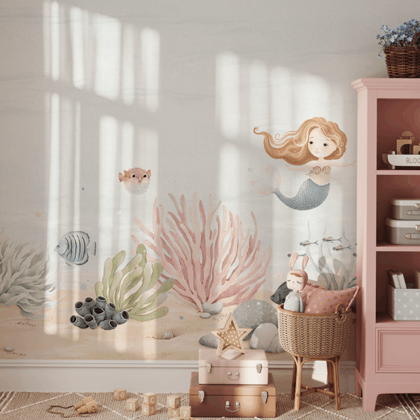 Fototapetai Undinių povandeniniai sapnai