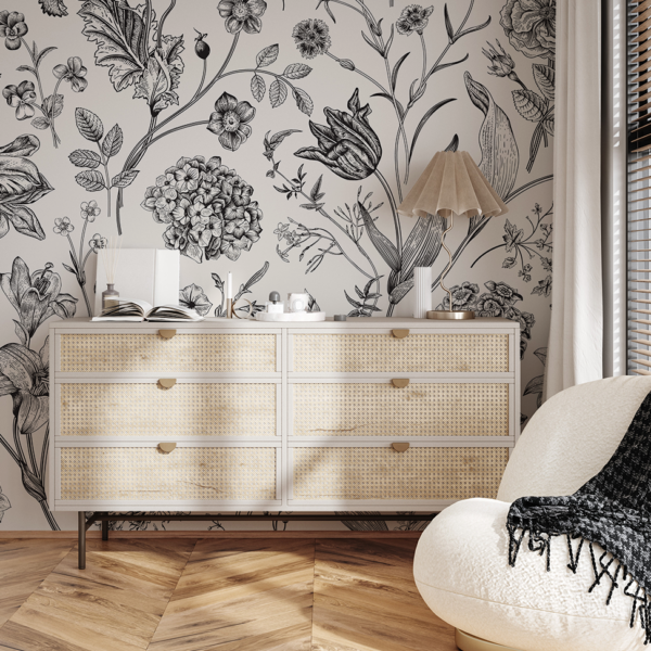 Fototapetai Klasikinė botaninė elegancija