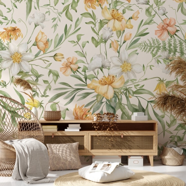 Fototapetai Laukinės gėlės