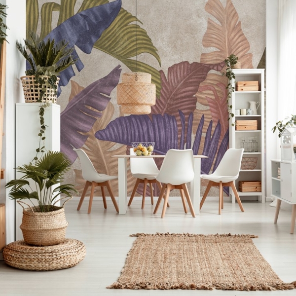 Fototapetai Atogrąžų lapai