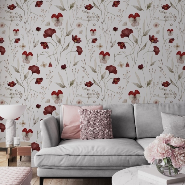 Fototapetai Gėlių mozaika