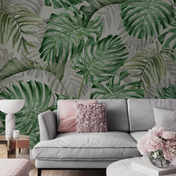 Fototapetai Tropinė žalia