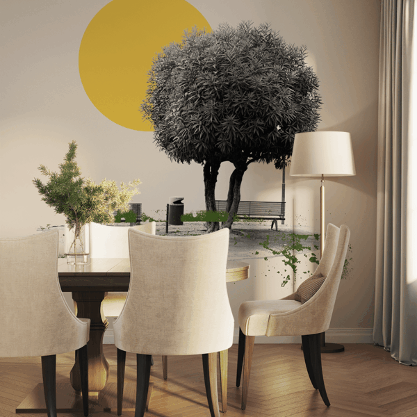 Fototapetai Minimalistinis kampelis