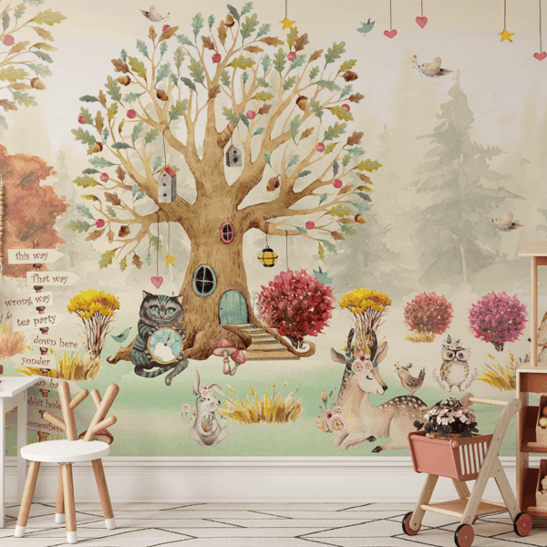 Fototapetai Užburtas sapnų miškas