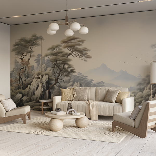 Fototapetai Miglotųjų kalvų ramybė