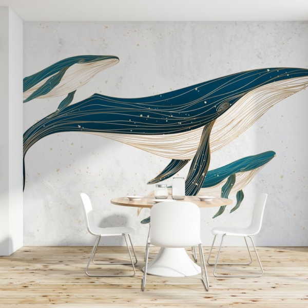 Fototapetai Banginių kelionė