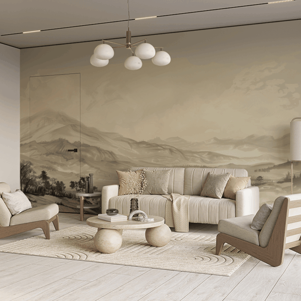 Fototapetai Miglotas ramybės slėnis