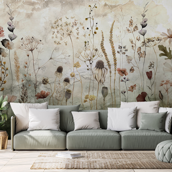 Fototapetai Gėlių pieva