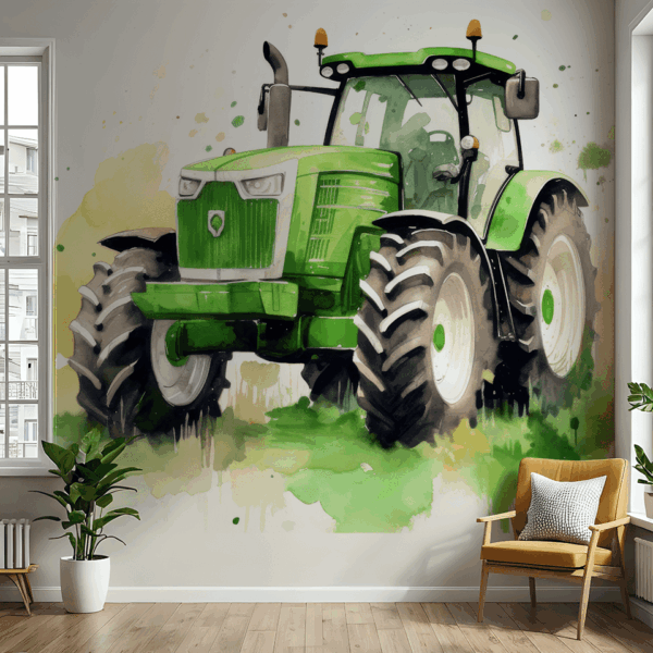 Fototapetai Žaliasis lauko titanas