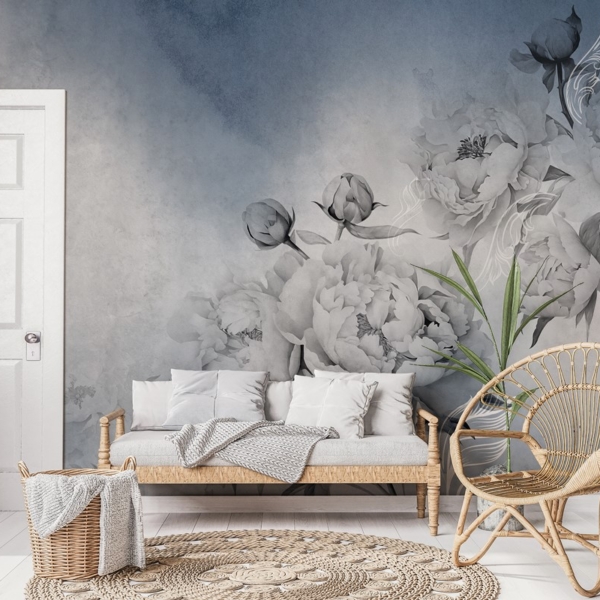 Fototapetai Romantiškas bijūnas