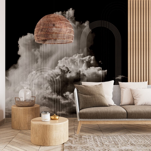 Fototapetai Debesys sudaužyti meno