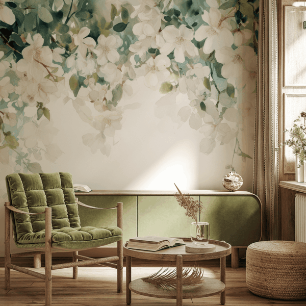 Fototapetai Gėlių lietus