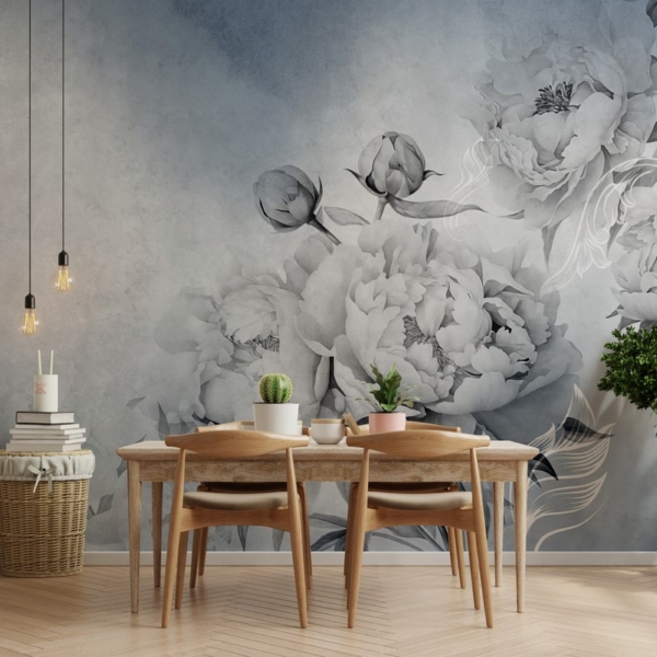 Fototapetai Žydintis bijūnas