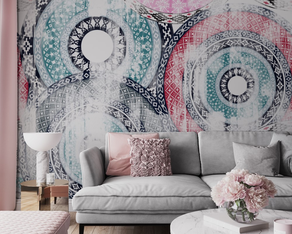 Fototapetai Patchwork raštas