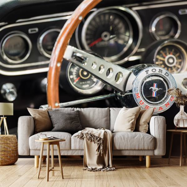 Fototapetai Mustang retro automobilis