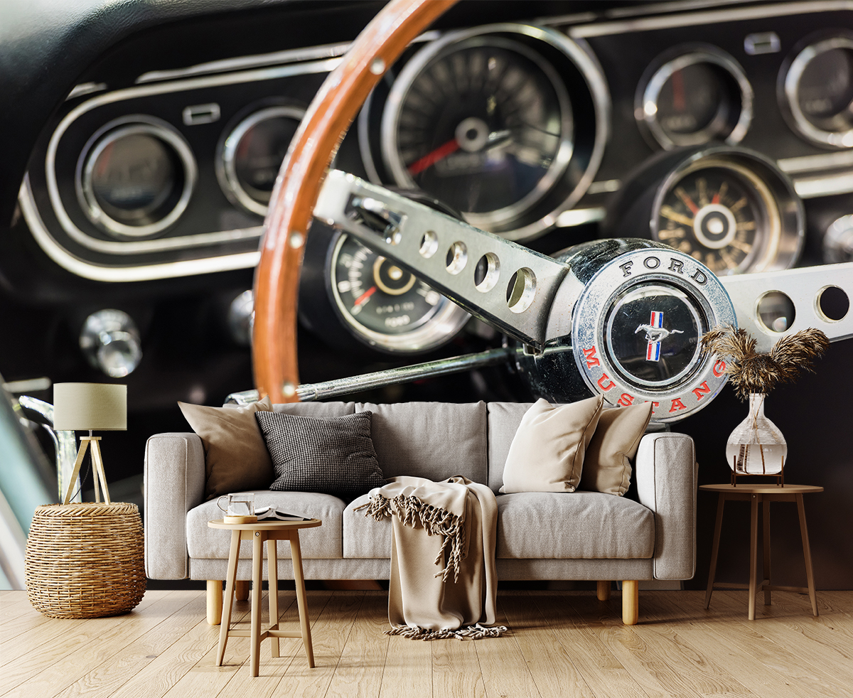 Fototapetai Mustang retro automobilis