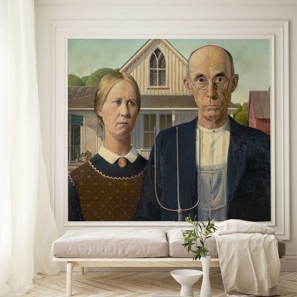 Fototapetai Amerikos gotika