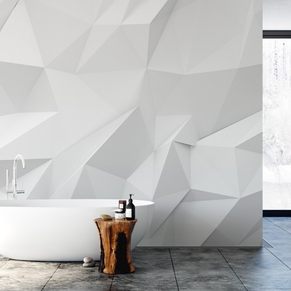 Fototapetai 3D formos architektūra