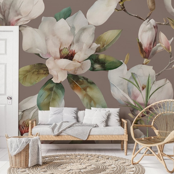 Fototapetai Baltosios magnolijos
