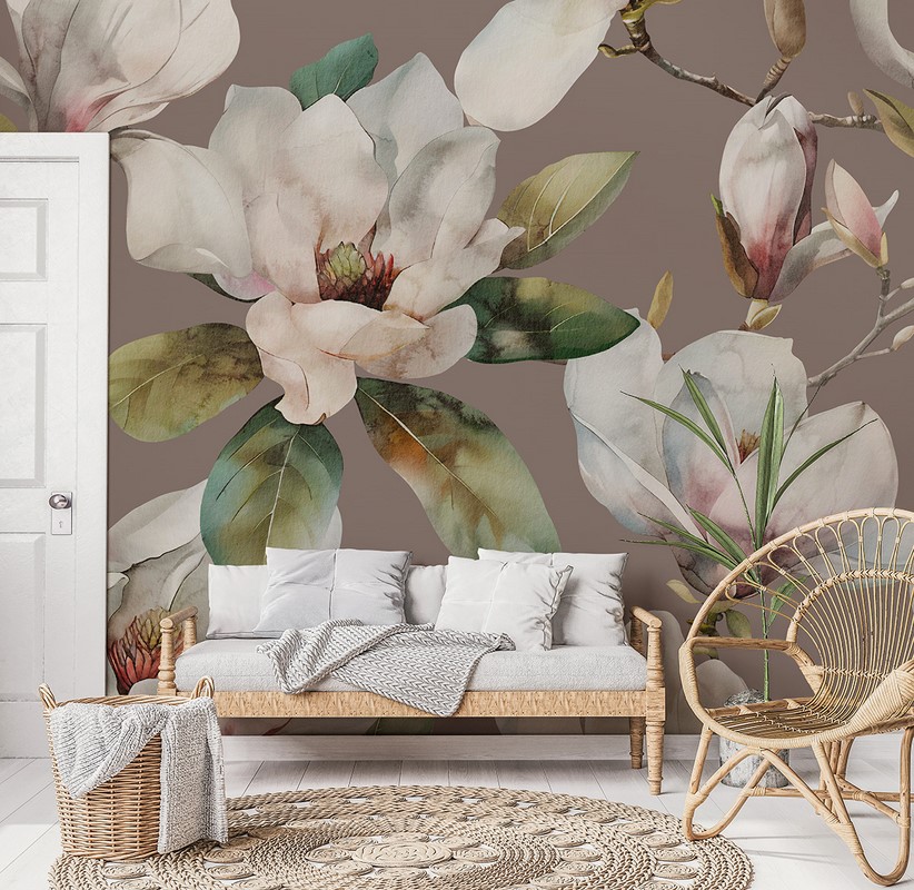 Fototapetai Baltosios magnolijos