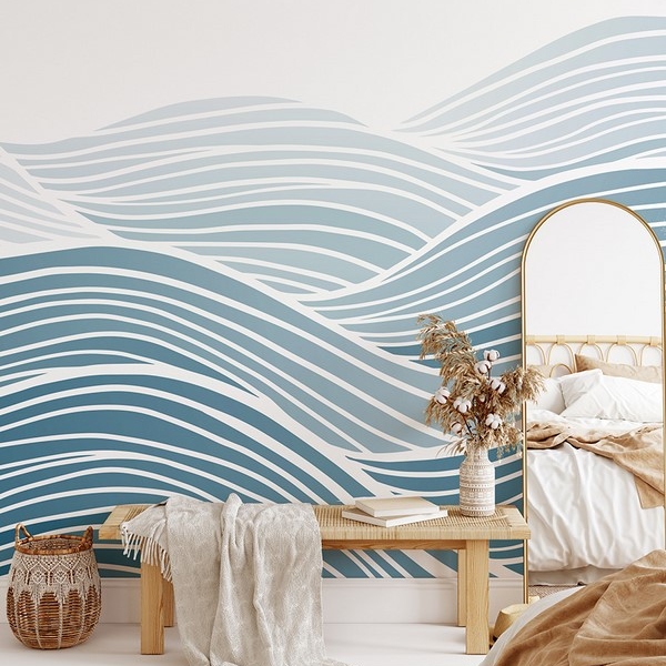 Fototapetai Banguotos linijos