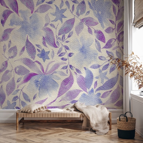 Fototapetai Violetinės gėlės