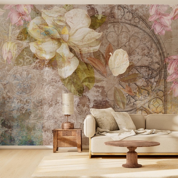Fototapetai Vintažinės magnolijos