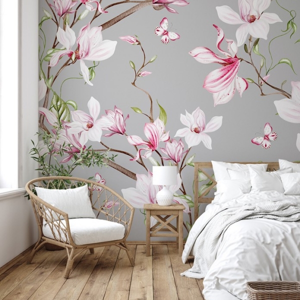 Fototapetai Romantiškos magnolijos
