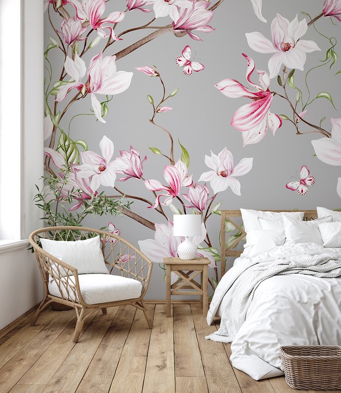 Fototapetai Romantiškos magnolijos